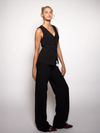 Nova | Wide leg trousers | Black | Tall