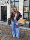 Loua oversized jacket | Bordeaux | Tall