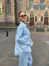 Noah blouse | Blue striped | Tall