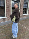 Lune Fur Jacket | Brown | Tall