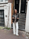 Mira | Super Wide Leg Jeans | Cream | Stretch | Tall
