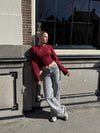 Sanna Tee | Red | Tall