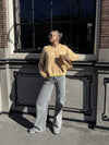 Mira | Low Waist Super Wide Leg Jeans | Gray | Stretch | Tall