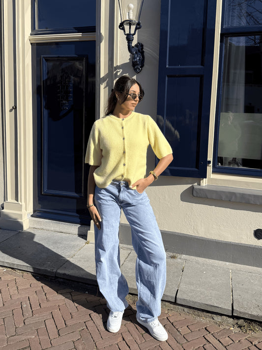 Zoey Barrel Jeans | Mid waist | Blue | Tall