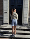 Riva | Denim Shorts | Light Blue | Tall