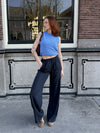 Isa Knitted Spencer | Blue | Tall