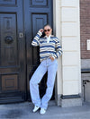 Josie | Mid-Waist Jeans | Light Blue | Stretch | Tall