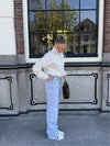 Josie | Mid-Waist Jeans | Light Blue | Stretch | Tall
