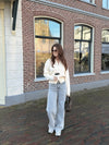 Mira | Low Waist Super Wide Leg Jeans | Gray | Stretch | Tall