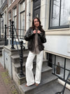 Loua oversized jacket | Dark brown | Tall