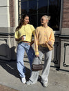 Vive Vest | Yellow pink striped | Tall