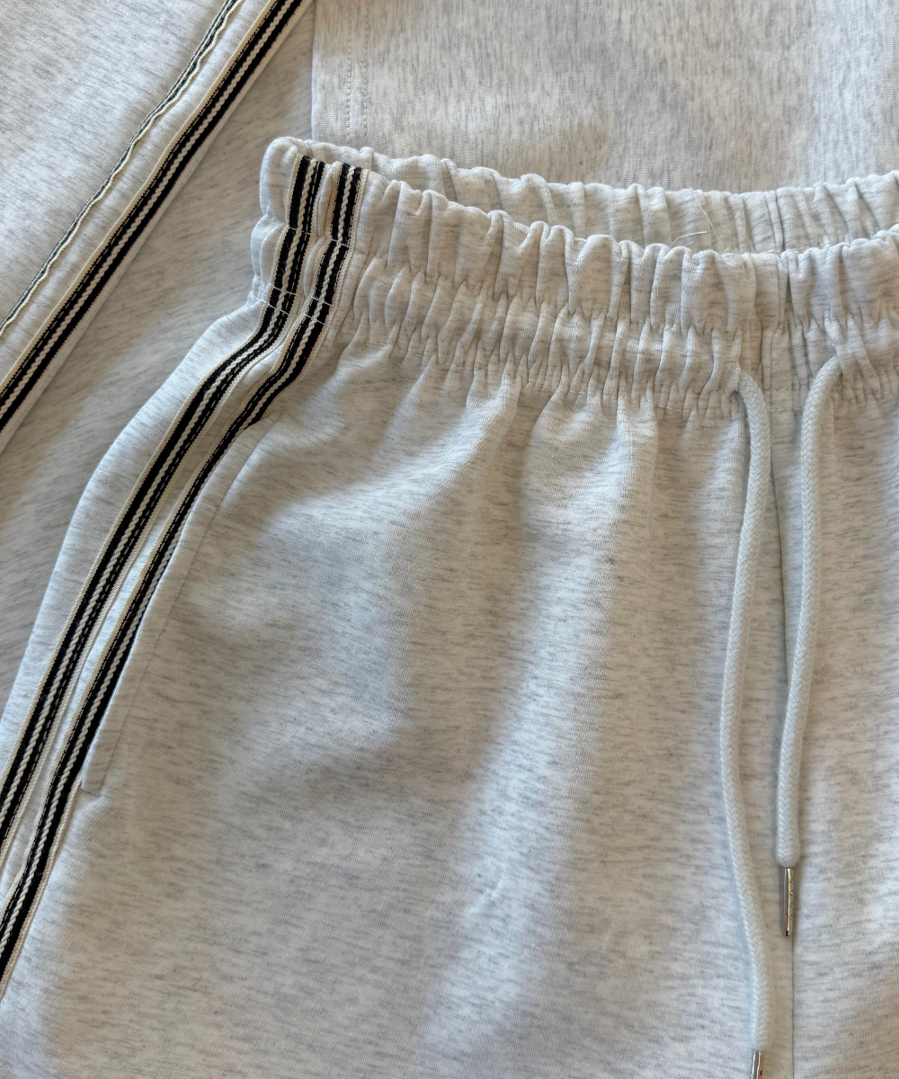 Izzy pants | Grey with stripes | Tall
