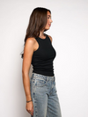 Basic Tank Top Noa | Black | Tall