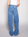 Jade Super Wide Leg Jeans | Mid waist | Dark blue | Tall