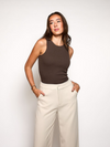 Basic Tank Top Noa | Brown | Tall
