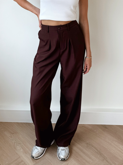 Mae Pantalon | Bordeaux | Tall