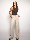 Nova | Wide leg trousers | Beige | Tall