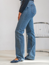 Livia Straight Leg Jeans | Blue | Stretch | Tall