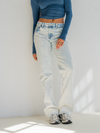 Lola Low Waist Jeans| Washed Light Blue | Tall