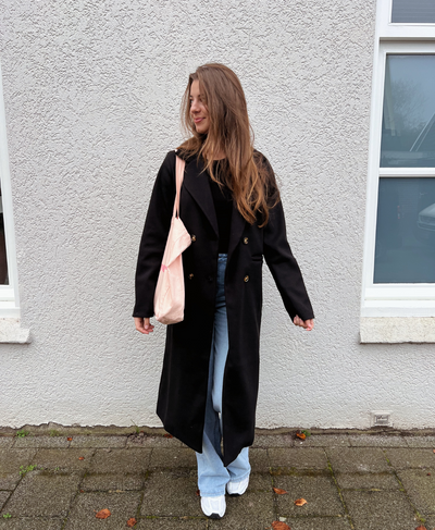 Hailey Coat | Oversized | Black | Tall