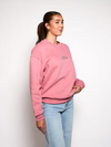 Love Club Sweater | Pink with green | Tall
