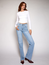 Jasmine | Straight Leg Jeans | Blue | Stretch | Tall