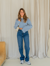 Lola Low Waist Jeans| Dark Blue | Tall
