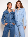 Zoë Denim Jumpsuit | Straight leg | Stretch | Blue | Tall