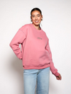 Love Club Sweater | Pink with green | Tall
