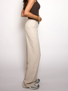 Nova | Wide leg trousers | Beige | Tall
