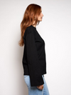 Nine Tee | flared sleeve | Tall | Black