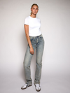 Livia Straight Leg Jeans | Washed Blue | Stretch | Tall