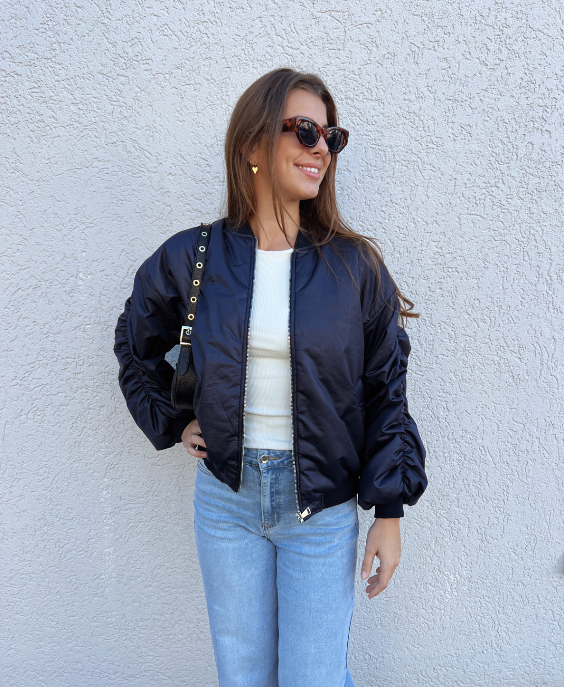 Bomber jacket Celine | Navy | Regular