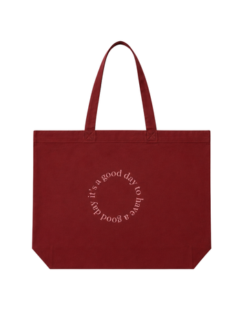 Canvas Bag | Bordeaux | The Wildflower Club