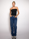 Basic Tube Top Sophia | Black