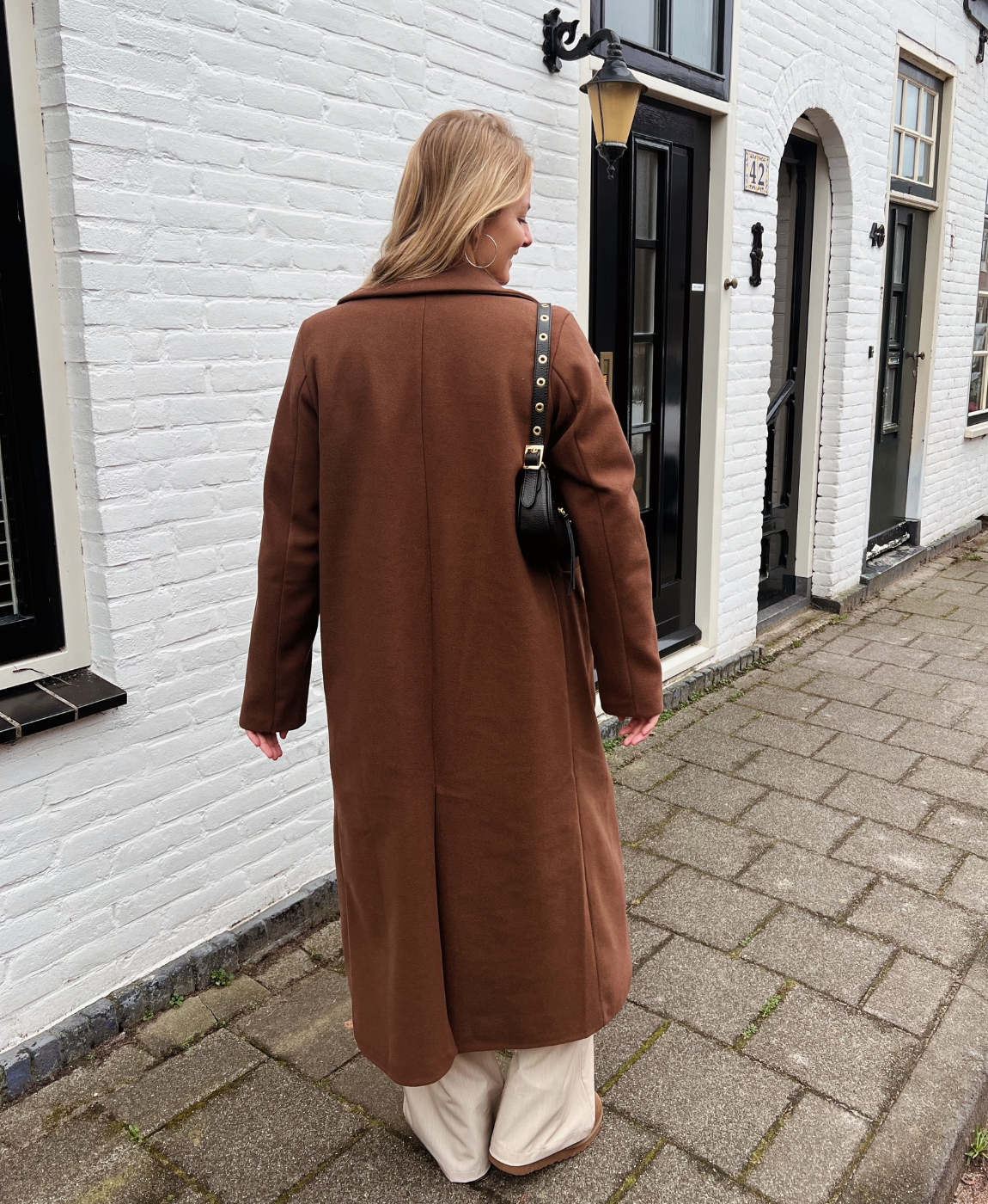 Hailey Coat | Oversized | Brown | Tall