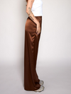 Gigi Satin pants | Tall | Brown