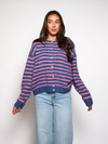 Vest Vive | Blue-pink striped | Tall