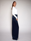 Gigi Satin pants | Tall | Navy