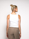 Basic Tank Top Noa | Off white | Tall