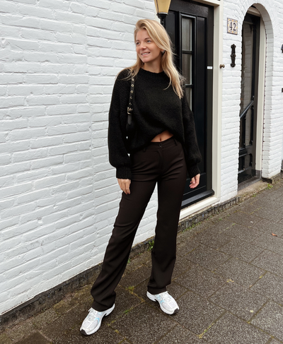 Jula straight leg trousers | Black | Tall