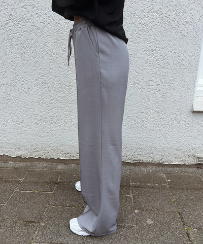 Loua trousers | Pressfold | Gray | Tall