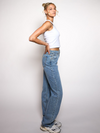 May Wide Leg Jeans | Blue | Tall