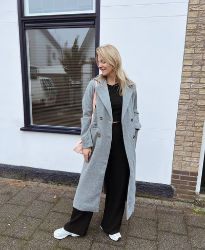 Hailey Coat | Oversized | Gray | Tall