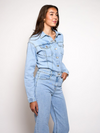 Zoë Denim Jumpsuit | Straight leg | Stretch | Blue | Tall
