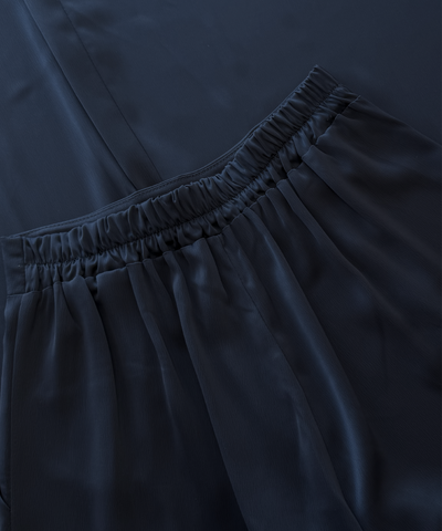 Gigi Satin pants | Tall | Navy