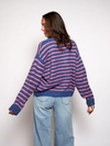 Vest Vive | Blue-pink striped | Tall
