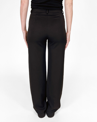 Marley | Wide leg pantalon | Zwart | Tall