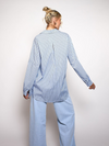 Liv blouse | Tall | Blue striped