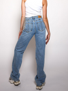 May Wide Leg Jeans | Blue | Tall